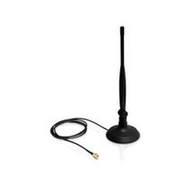 DeLock WLAN anténa SMA s magnetickým stojanom a ohybným kĺbom 4 dBi