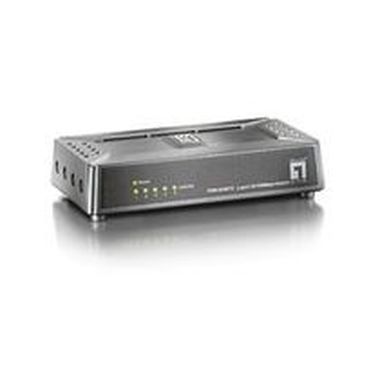 LevelOne Mini Switch 5 Port 10/100Mbps ultra compact