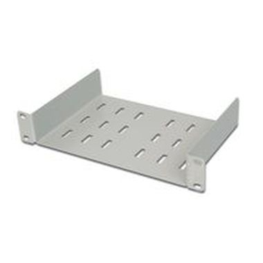 DIGITUS 10&quot; fixed shelf 1U RAL 7035