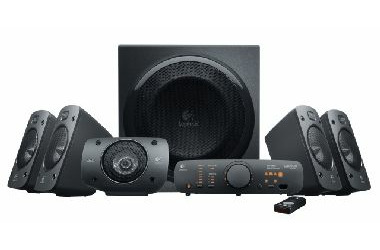 Logitech Z906 / 5.1 / 500W / diaľk. ovl. / THX certifikát / čierne