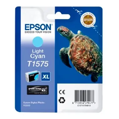 Epson T1575 Vivid Light Cyan Cartridge