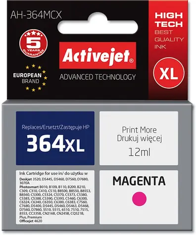 ACJ Ink kazeta HP CB324 Premium Mag XL AH-C24 - 12 ml