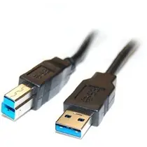 Wiretek Kábel USB3.0 AB 3M (AM/BM)