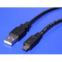Wiretek Kábel USB2.0 A-microUSB B 1m