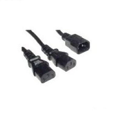 OEM Kábel sieťový 220V 2m predlžovací Y M-2xF