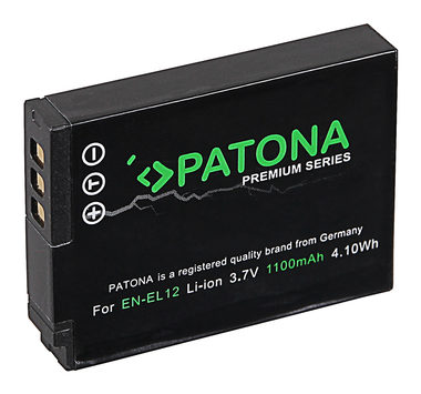 PATONA Aku EN-EL12 1100mAh Li-Ion Premium