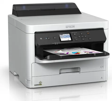 Epson WorkForce Pro WF-C5210DW / Atramentová tlačiareň / A4 / 34 ppm / 4800x1200dpi / WiFi / USB / RJ45 / NFC / Duplex