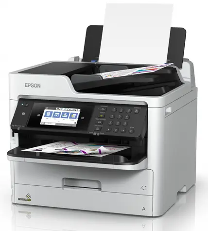 EPSON WorkForce Pro WF-C5710DWF / A4 inkoustová multifunkce / 34 ppm / 4800x1200dpi / ADF / Duplex / Wi-Fi / USB / LAN 