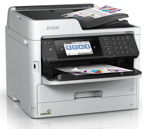 EPSON WorkForce Pro WF-C5790DWF / A4 inkoustová multifunkce / 34 ppm / 4800x1200dpi / ADF / Duplex / Wi-Fi / USB / LAN 