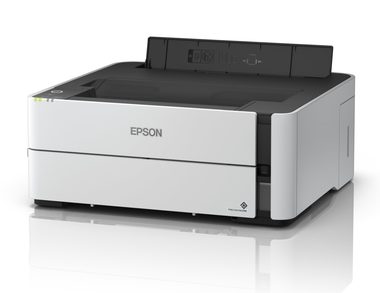 EPSON EcoTank M1180 biela / Atramentová tlačiareň čiernobilá / 1200 x 2400 dpi / A4 / USB / WiFi / Ethernet