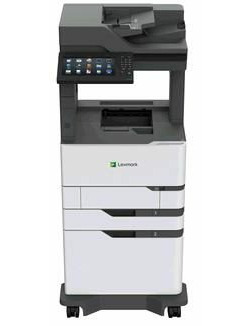 Lexmark MX826adxe / čb laserová multifunkce / A4 / 1200x1200dpi / 66ppm / 2048MB / dup / LAN / USB