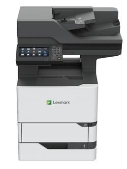 Lexmark MX722ade / čb laserová multifunkce / A4 / 1200x1200dpi / 66ppm / 2048MB / dup / LAN / USB