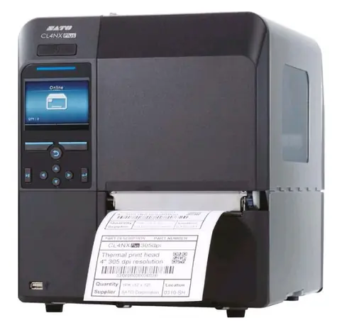 SATO CL4NX PLUS 203 dpi / Tlačiareň štítkov / TT-DT / 203 dpi / USB / RS232 / LAN / BT 
