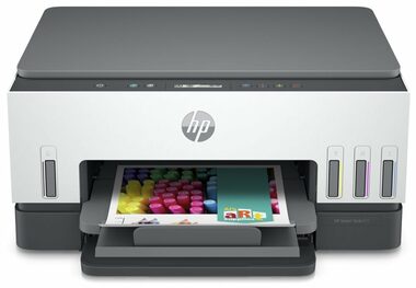 HP Smart Tank 670 / multifunkčná tlačiareň / A4 / skener / kopírka / tlač / 4800x1200dpi / USB / WiFi / BT / šedo-biela