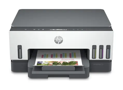HP Smart Tank 7005 All-in-One / multifunkčná tlačiareň / A4 / skener / kopírka / tlač / 1200x1200dpi / USB / WiFi / BT