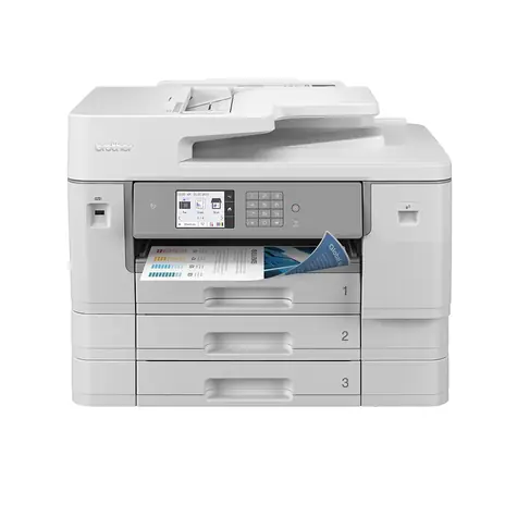 Brother MFC-J6957DW biela / multifunkčná atramentová tlačiareň / A3 / kopírka / skener / fax / Wi-Fi / USB / Duplex / ADF