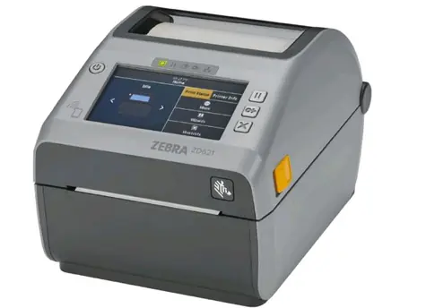 ZEBRA ZD621d 203dpi displej peeler sivá / DT / Tlačiareň samolepiacich štítkov / 203dpi / USB+BTi+RS232+LAN