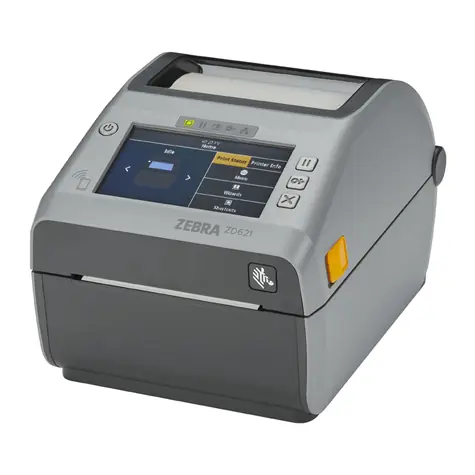 ZEBRA ZD621d 203dpi linerless cutter sivá / DT / Tlačiareň samolepiacich štítkov / 203dpi / USB+BT+RS232+LAN / rezačka