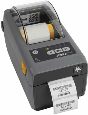 ZEBRA ZD411 TT 203dpi LAN sivá / TT / Tlačiareň samolepiacich štítkov / 203dpi / USB & BT & LAN / dopredaj