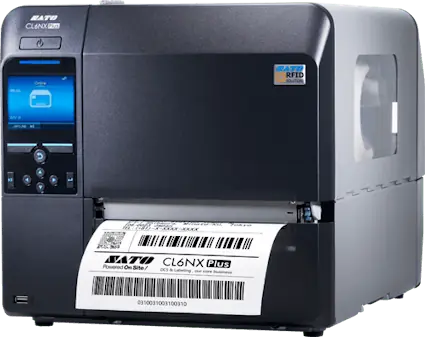 SATO CL6NX PLUS 203 dpi rezačka / Tlačiareň štítkov / 203dpi / USB / RS232 / LAN / EU napájací kábel