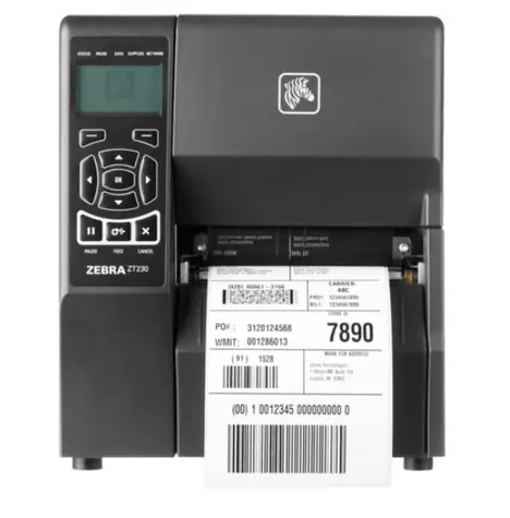 ZEBRA ZT231 DT (ZT23142-D2E000FZ) / 203dpi / USB / RS232 / LAN / BT / Displ. / Zplii / rezačka