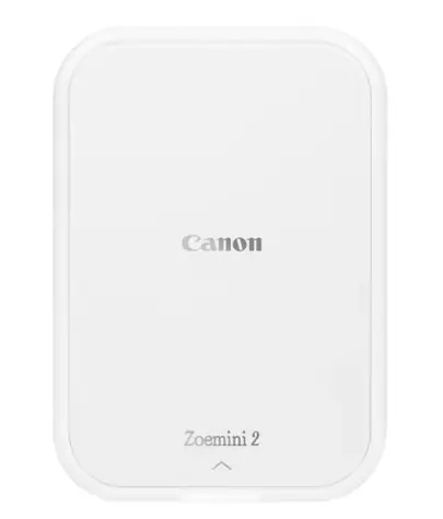 Canon Zoemini 2 biela + 30x papier Zink / Kompaktná fototlačiareň / 313 x 500 dpi / BT 5.0