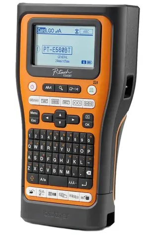 Brother PT-E560BTVP / Tlačiareň samolepiacich štítkov s kufrom / Li- ION / USB-C