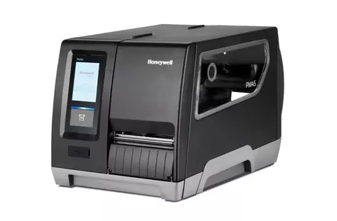 Honeywell PM45 / Tlačiareň štítkov / TT / 300dpi / Navíjač podkladu / LTS / LCD / USB / RS-232 / LAN