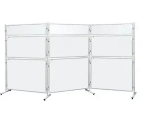 2x3 Modular Magnetická tabuľa 120x120 k paravánu / lakovaný povrch / ALU rám