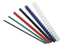 OEM krúžky pre väzbu 8 mm modrá 100ks