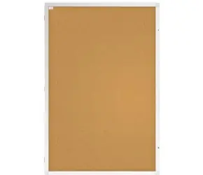 2x3 Vertikálna vitrína Eco - korková výplň - 60 x 90 cm