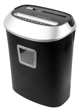 Activejet ASH-1201D Skartovačka čierna / 25l / priamy rez 5 x 38 mm / bezpečnosť 3 / 12 listov