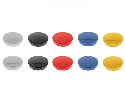 Magnetoplan Discofix štandard Magnety 30 mm MIX 10 ks