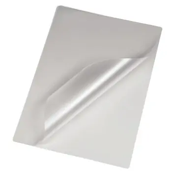 EuroSupplies Laminovacia fólia 54 x 86 mm 125 mic lesklé / 100 ks