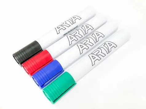 ARTA Popisovač na biele tabule farby sada 4ks