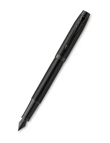 PARKER IM Core Achromatic Black BT hrot M/plniace pero/farba náplne: modrá