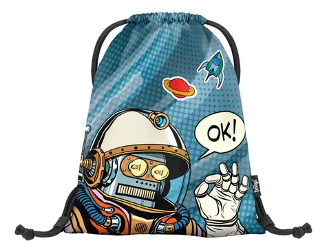 BAAGL Vrecko na obuv Spaceman / 34x42 cm