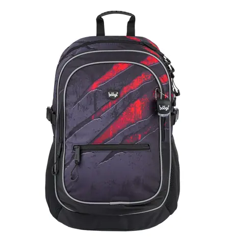 BAAGL Školský batoh Core Láva / 25 l / vhodný od 3. triedy 