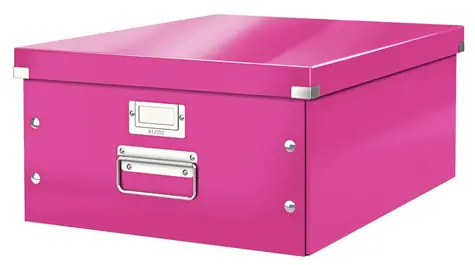 Leitz Click&Store Univerzálna krabica veľkosť L (A3) ružová