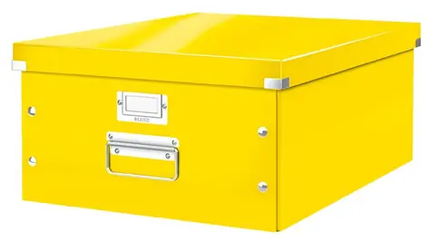 Leitz Click&amp;Store Univerzálna krabica veľkosť L (A3) žltá