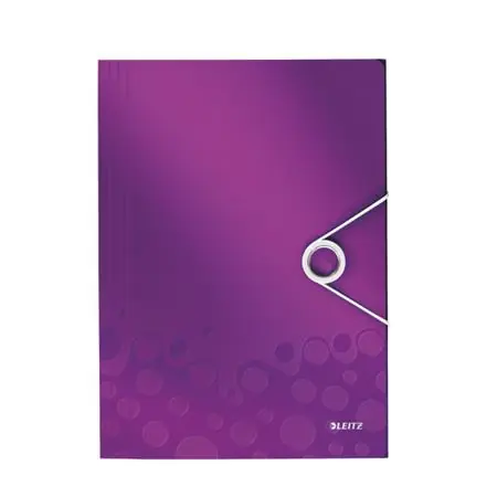 Leitz WOW Dosky na dokumenty purpurová / PP (Polypropylén) fólia / až 150 listov A4