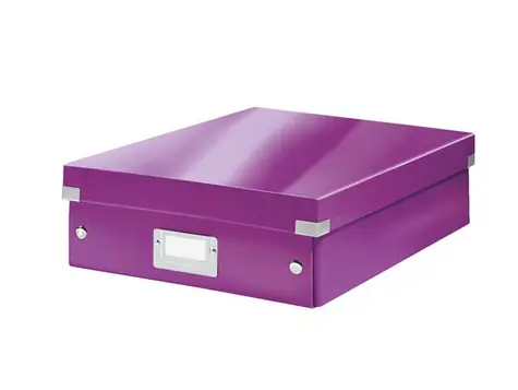 Leitz Click&amp;Store Organizačný box veľkosť M purpurová