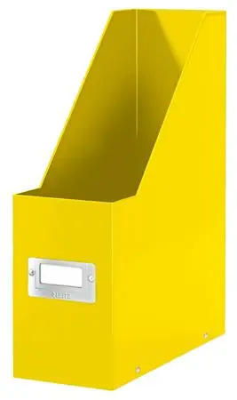 Leitz Click&amp;Store Stojan na časopisy žltá