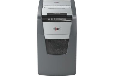 Rexel Optimum AutoFeed+ 150X / Automatický skartovač / až 150 listov / 44l / Krížový rez 4 x 28 mm
