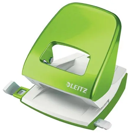 Leitz NeXXt Wow 5008 Stolný dierovač zelená / 3 mm / až 30 listov