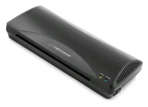 Esperanza EFL001 laminátor INFINITY A4 čierna / max. šírka 240mm / 80-125 mic / 265 W