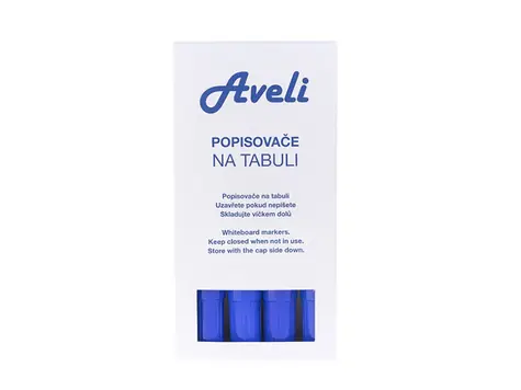 AVELI Popisovače sada modrá