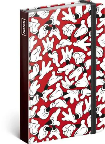 Presco Group Notes Mickey / linajkový / 11 × 16 cm