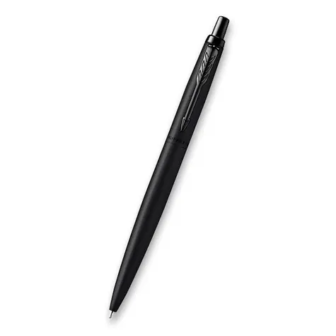 PARKER Jotter XL Monochrome Black hrot M / guličkové pero / farba náplne: modrá