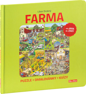 Presco Group FARMA – Puzzle &amp; omaľovánky &amp; kvízy